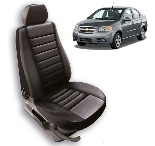 Funda Cubre Asiento Cuero Acolchado Chevrolet Aveo G3