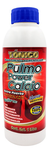 Suplemento Alimenticio Jarabe Pulmo Power Calcio Sabor Sin Sabor