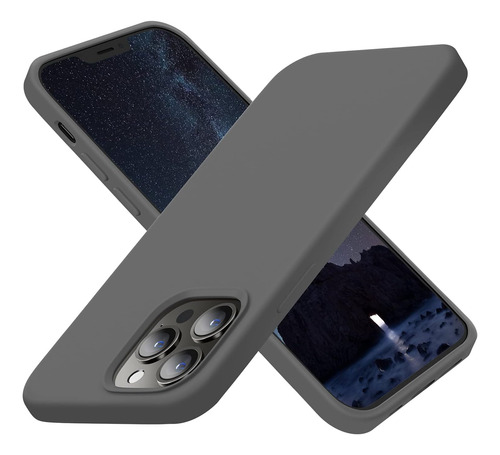 Funda Cordking Para iPhone 13 Pro- Gris Espacial