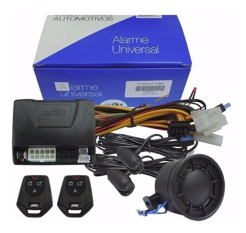 Alarme Automotivo Fks Universal Fk902 Sb Plus Completo 