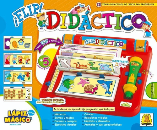 Juego De Mesa Lápiz Mágico Flip Didáctico Implas 