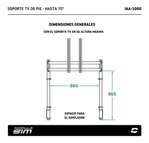 Imagen 8 de 10 de Simulador De Manejo Fsim One Collino + Soporte Para 1 Tv