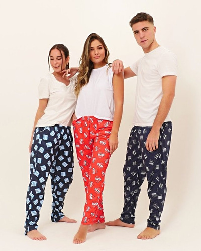 Pantalon Pijama Pants Hombre Mujer Unisex Boca Y River