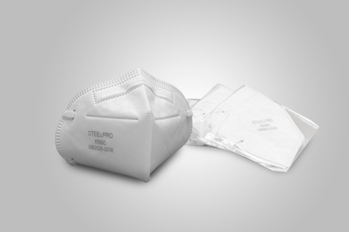 Imagen 2 de 4 de Mascarilla Barbijo Kn Por 2 Unidades Steelpro