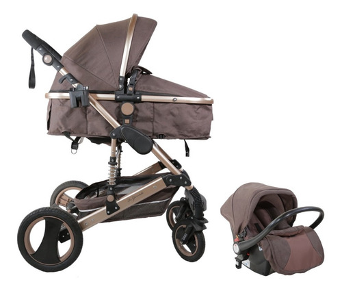 Imagen 1 de 10 de Coche Moisés Desmontable Con Huevito Para Bebé