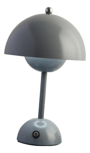 Modern Mushroom Bud Lámpara De Mesa Decoración Led Metal