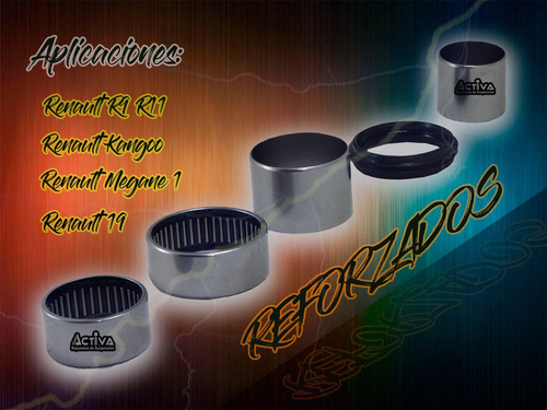 Imagen 4 de 5 de Kit Rulemanes Torrington Eje Trasero Kangoo Reforzados