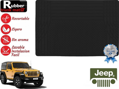 Tapete Cajuela Universal Ligero Jeep Rubicon Sport 2010