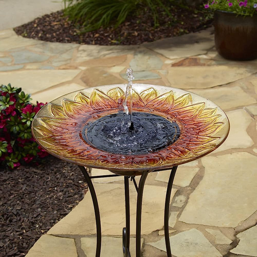 Smart Living 20222r01 Girasol Birdbath
