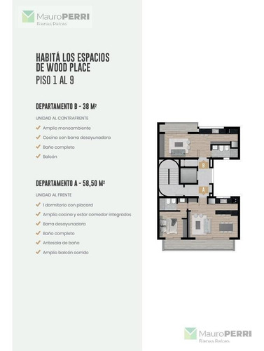 Imagen 6 de 17 de Departamento - Plaza Italia