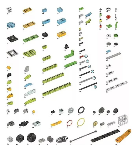 Conjunto Wedo 2.0 - 280 Peças Para Criar E Montar Education Robótica Wedo