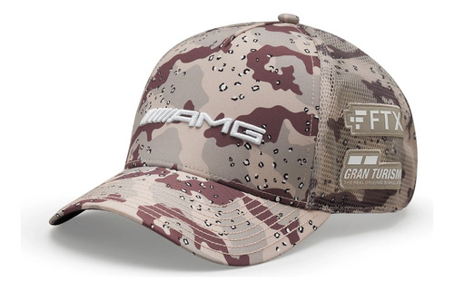 Gorra Mercedes Amg F1 Austin Usa 2022 Lewis Hamilton Camo