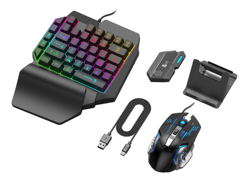 Gaming Keyboard Mouse Consola Gamepad Para Mix Se Set