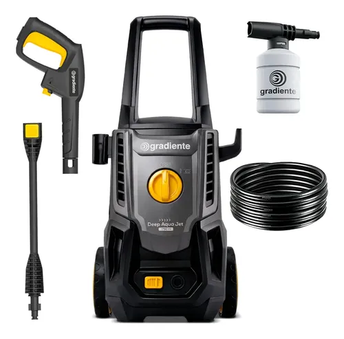 Lavadora de Alta Pressão Gradiente Aqua Jet 1500W 1750 PSI Portátil Compacta