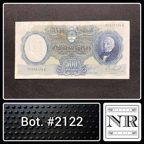 Argentina - 500 M$n - Bot. #2122 - Iannella | Real