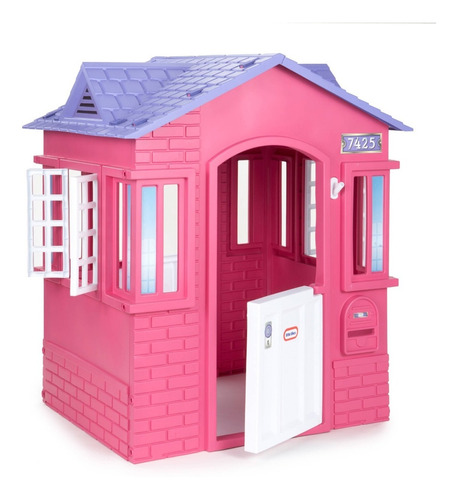 Casa De Juego Jardin Patio Little Tikes Rosa Envio Gratis