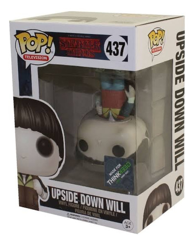 Funko Pop Stranger Things, Upside Down Will Exclusivo #437