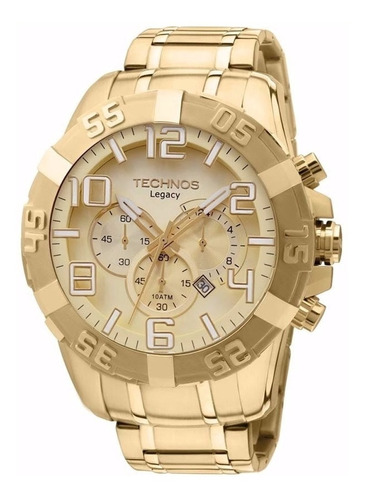 Relógio Technos Masculino Legacy Os20ik/4x Dourado