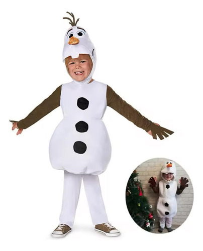 Disfraz Para Niños Olaf Frozen