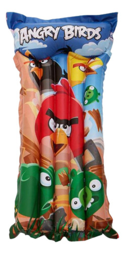 Colchoneta Inflable Angry Birds Bestway Original Niños