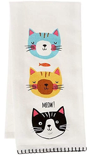 Kay Dee Diseños Crazy Cat Saco De Harina Toalla Talla Unic