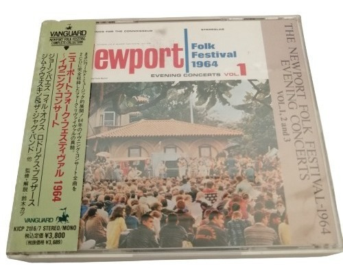 Various  Newport Folk Festival 1964 Japon Obi Cd [usado]