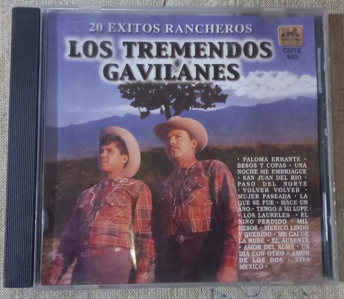 Los Tremendos Gavilanes - 20 Exitos Rancheros (cd Original)