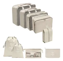 Comprar Set Bolsas Organizadoras Cosméticos Ropa Viaje Maleta 9 Pzs