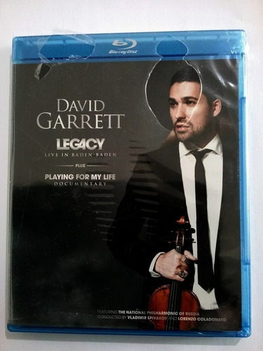 Blu-ray David Garrett - Legacy- Live In Baden- Baden