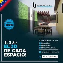 Comprar Dibujo De Plano 2d Y Render 3d De Arquitectura
