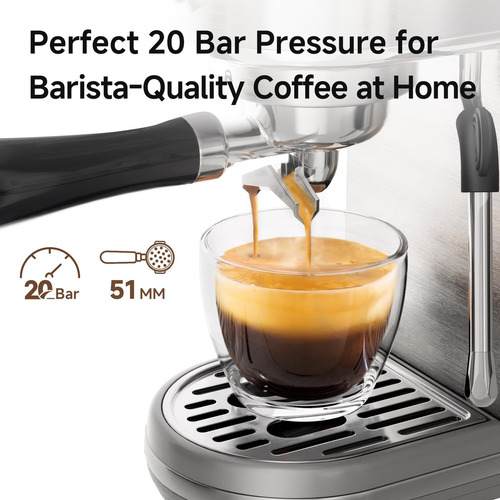 Máquina De Café Expreso Hibrew H10b Programable