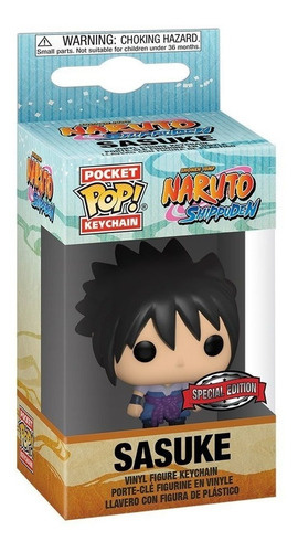 Funko Pocket Pop Keychain: Naruto Shippuden - Sasuke Special