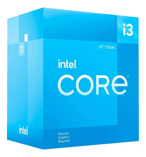 Procesador Intel Core I3-12100f Lga1700 Box