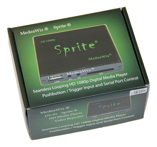 Reproductor Multimedia Medeawiz Dv-s1 Sprite Looping Hd 1080