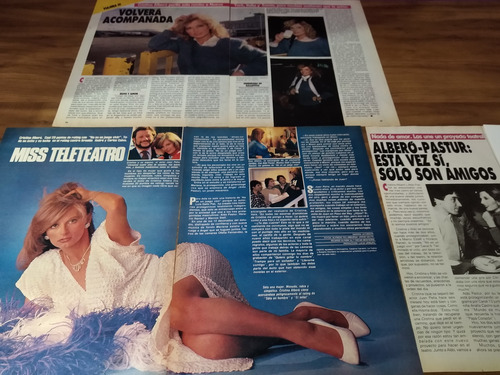 (at053) Cristina Albero * Clippings Revista 5 Pgs (Usado)