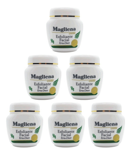 Magilena Esfoliante Facial C/ Erva-doce 50g C/ 06un