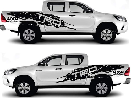 Adhesivo Trd Para Toyota Hilux