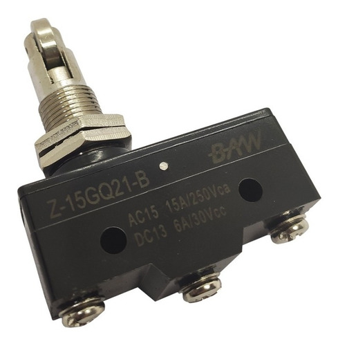 Microswitch Pistón Con Roldana Fija Por 90° Z-15gq21-b