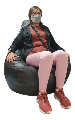 Puff Pera Premium, Clores Con Un Bonito Color Negro