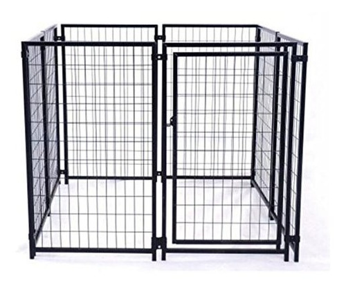 Aleko Dk5x5x4sq Pet System Diy Box Kennel Dog Kennel Playpen