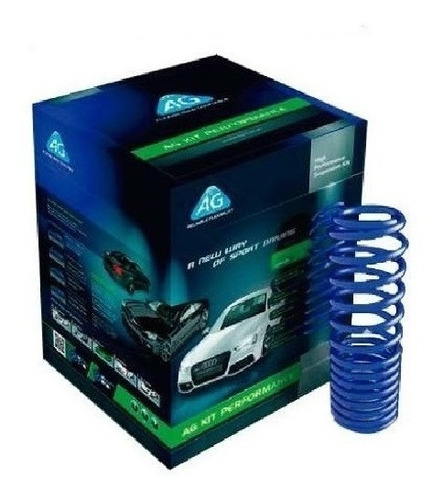 Kit X4 Espirales Resorte Progresivo Ag Chevrolet Cruze 10/15