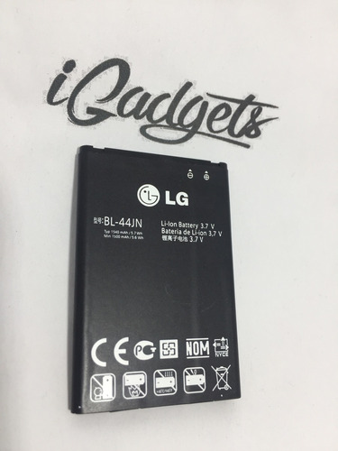 Bateria Pila Nueva LG Bl-44jn 1500-1540mah