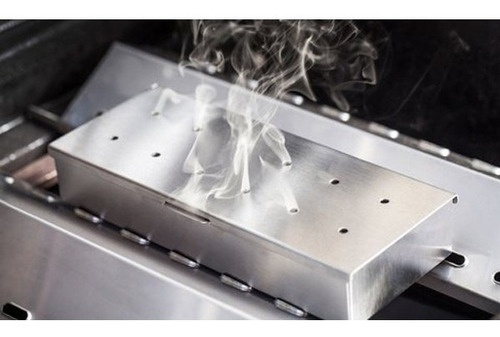 Caja Ahumadora Parrilla Humos Asado Acero Inoxidable