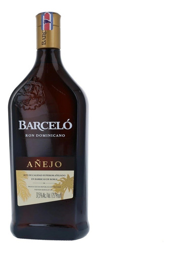 Ron Barcelo Añejo Aged Rum 750ml Botella Bebidas 01almacen