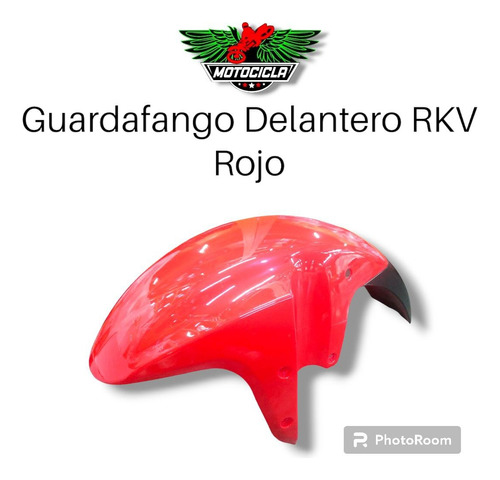 Guardafango Delantero Moto Rkv Rojo