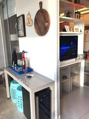 Studio Com 1 Dormitório À Venda, 38 M² Por R$ 288.000,00 - Vila Augusta - Guarulhos/sp - St0042