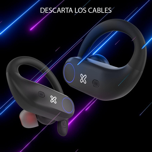 Auriculares Inalambricos Klip Xtreme Xtremebuds Powerbank Kte-500bk