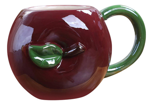 Taza De Café Con Forma De Fruta, Taza De Leche, Manzana