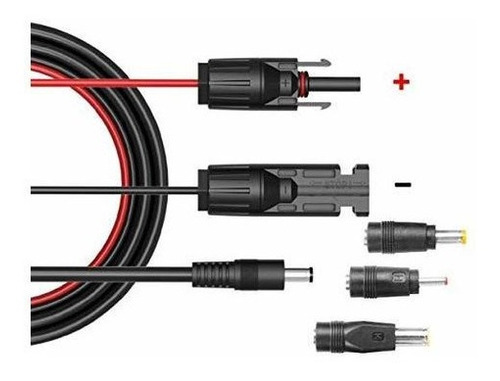Panel Solar Mc4 A Dc Conector De Cable De Extension 16awg 5 