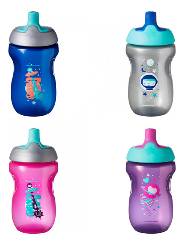 Vaso Tommy Tippe Pico Tipo Sorbete Deportivo 300 Ml Bebes